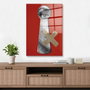 Wallity Cuadro Decorativo de Vidrio Templado Multicolor 40 x 60 cm